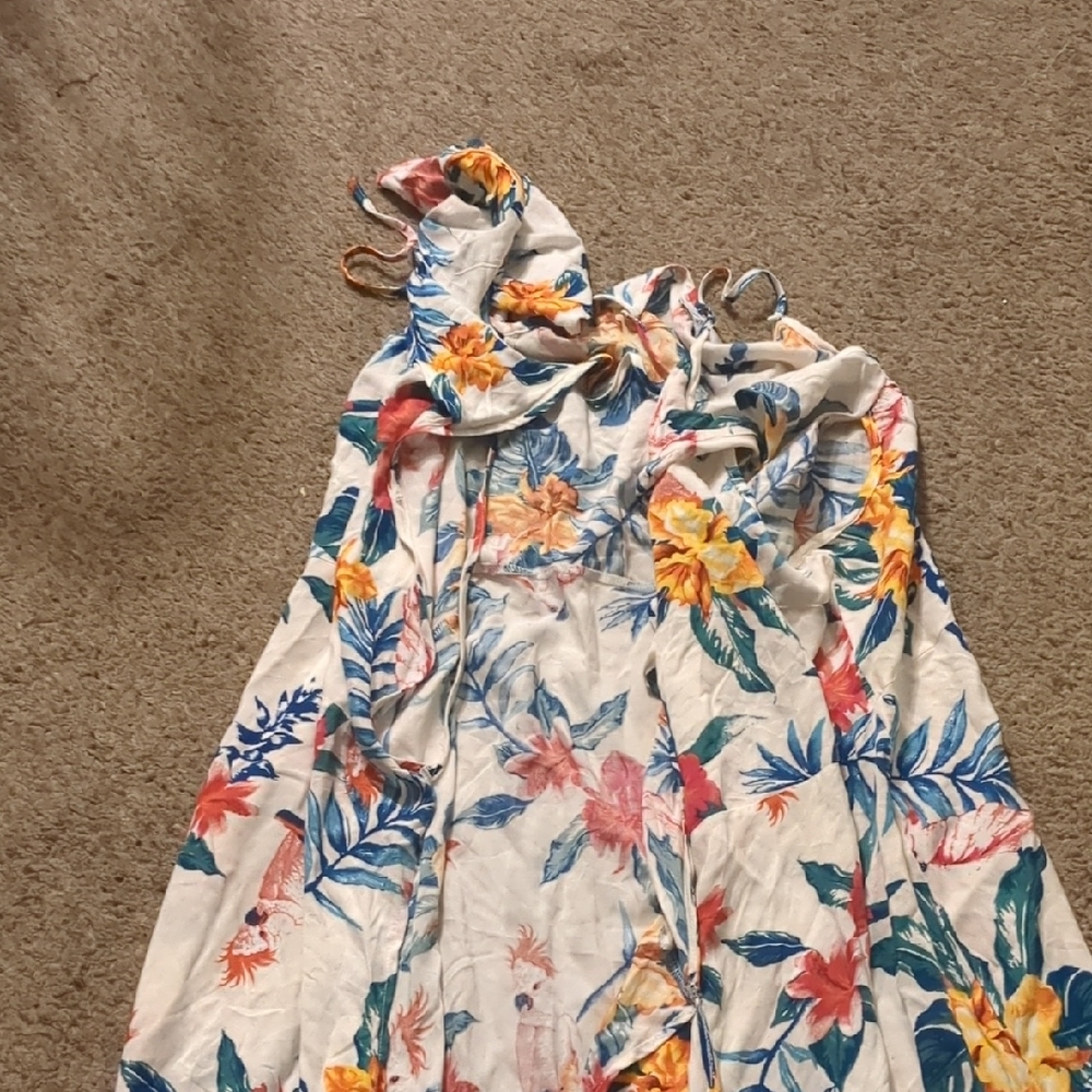 Iris Floral Maxi Dress - Multicolor